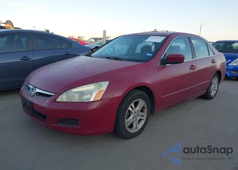 2006 Honda Accord 2.4 Ex из США, поврежденный, VIN 1HGCM56706A008641